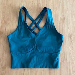 Green Balance Athletica longline bra.